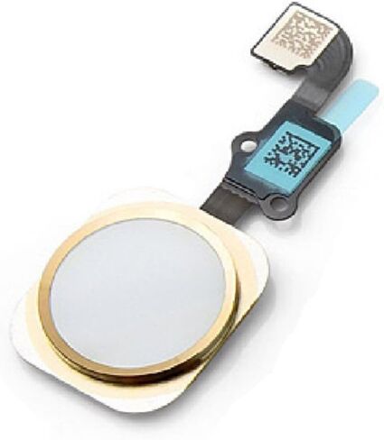 Johncase OEM Home Button Flex Ribbon Cable Assembly w/Rubber Gasket Replacement Part Compatible for iPhone 6/6 Plus (Black) in Saudi Arabia