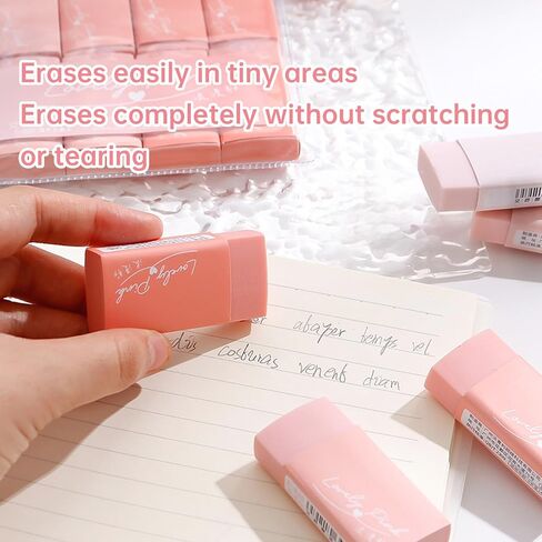 12Pcs24Pcs36Pcs Cute Rubber Erasers Gradient Color Kawaii Erasers Pencil Eraser for Kids Drawing Writing Aesthetic Jelly Erasers Office School Supplies Students Artist Erasers (Purple, 12Pcs) in Saudi Arabia