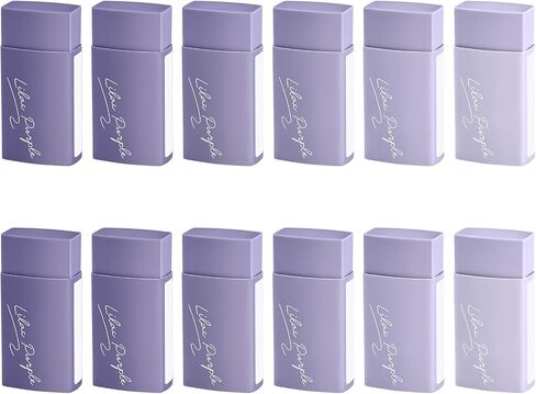 BAYTORY 12Pcs Cute Pencil Erasers, Bulk Eraser for Pencils, Block Eraser Easily Erase Mistakes, Mini Gradient Color Eraser for School (Purple) in Saudi Arabia