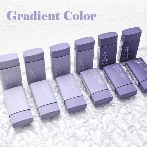BAYTORY 12Pcs Cute Pencil Erasers, Bulk Eraser for Pencils, Block Eraser Easily Erase Mistakes, Mini Gradient Color Eraser for School (Purple) in Saudi Arabia