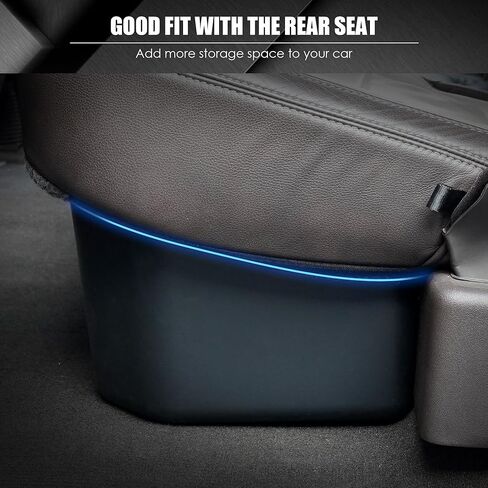 ملحقات صندوق الطاقم الفائق للتخزين تحت المقعد من DEDC تناسب 2015-2024 Ford F150 SuperCrew Cab & Crew Cab 2017-2023 F-250/F-350/F-450/F-550 Super Duty in Kuwait