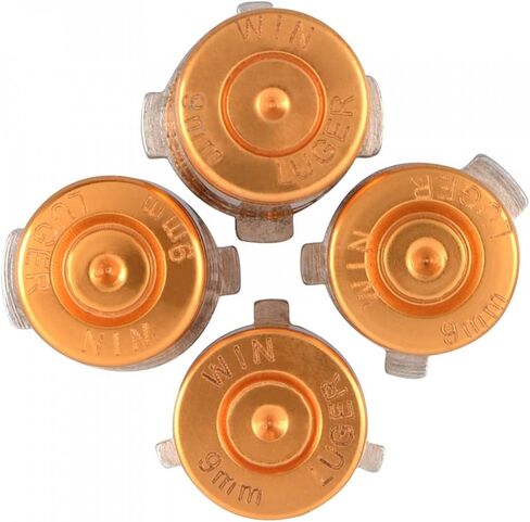 eXtremeRate Green Metal Alumium Alloy Bullet ABXY Mod Buttons Set Replacement Parts for Xbox One Standard Xbox One Elite Xbox One S Xbox One X Game Controller in Saudi Arabia