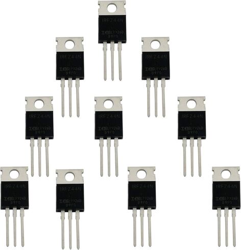 FAYLEZ 10PCS IRFZ44N IRFZ44NPBF N-Channel Field-Effect Power Transitor 55V 49A RoHS Compliant TO-220 Electronic Chips for The Manufacture of Integrated Circuits in Kuwait