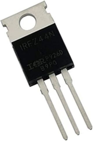 FAYLEZ 10PCS IRFZ44N IRFZ44NPBF N-Channel Field-Effect Power Transitor 55V 49A RoHS Compliant TO-220 Electronic Chips for The Manufacture of Integrated Circuits in Kuwait