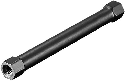 uxcell Hex Aluminum Standoff Spacer Column M3x45mm,for RC Airplane,FPV Quadcopter,CNC,Black,5pcs in Saudi Arabia
