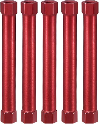 uxcell Hex Aluminum Standoff Spacer Column M3x45mm,for RC Airplane,FPV Quadcopter,CNC,Black,5pcs in Saudi Arabia
