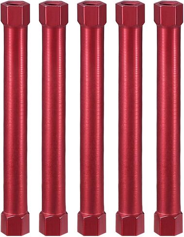 uxcell Hex Aluminum Standoff Spacer Column M3x45mm,for RC Airplane,FPV Quadcopter,CNC,Black,5pcs in Saudi Arabia