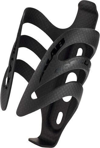 XLAB Gorilla XT Carbon Water Bottle Cage for Triathlon and Road Bikes 14 pounds of Grip Force – Matte Black in Saudi Arabia