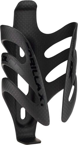 XLAB Gorilla XT Carbon Water Bottle Cage for Triathlon and Road Bikes 14 pounds of Grip Force – Matte Black in Saudi Arabia