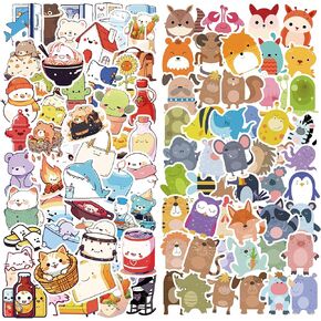 Stickers 400 Pcs, Cartoon Water Bottle Sticker, Waterproof Cute Flowers Skateboard Luggage Laptops Bumper Holiday Decorations, Accessories in Kuwait