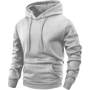 Men's Spring Autumn Thin Long-Sleeved Pocket Hooded Sweatshirt Lightweight Fashion Casual Running Sports Top Sportswear in Kuwait