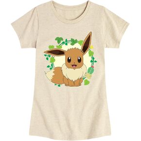 Pokémon - Eevee Leaves - Youth Girls Short Sleeve T-Shirt in Kuwait