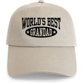قبعة بيسبول فريدة من نوعها قابلة للتعديل من CafePress World's Best Grandad Cap in Kuwait