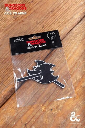 Burgschneider - مجموعة رقعة رمز فئة الزنزانات والتنينات البربري - للملابس التنكرية التاريخية Larp SCA in Kuwait