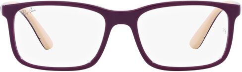 Ray-Ban Kids' Ry1621f Low Bridge Fit Rectangular Prescription Eyewear Frames in Saudi Arabia