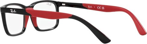 Ray-Ban Kids' Ry1621f Low Bridge Fit Rectangular Prescription Eyewear Frames in Saudi Arabia