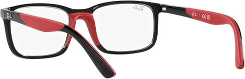 Ray-Ban Kids' Ry1621f Low Bridge Fit Rectangular Prescription Eyewear Frames in Saudi Arabia
