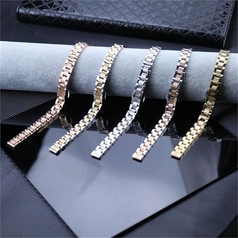 Metal Watch Chain 10mm 20mm 22mm Ladies' Stainless Steel Watchband Replacement Watch Strap Bracelet in Saudi Arabia