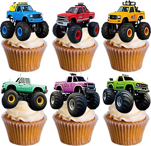 24pcs Boho Cupcake Topcake Topcake زهرة كعكة زهرة لبوهو قوس قزح بوهيميان حفل زفاف استحمام عيد ميلاد لوازم حفلة عيد ميلاد in Kuwait