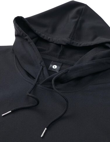 Men's Spring Autumn Thin Long-Sleeved Pocket Hooded Sweatshirt Lightweight Fashion Casual Running Sports Top Sportswear in Kuwait
