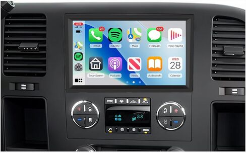 2G+64G 8 بوصة ستيريو سيارة لشيفروليه سيلفرادو GMC Sierra Yukon 2007-2013 ، Rimoody Android GPS Head Unit Radio Radio ANDAY in Saudi Arabia