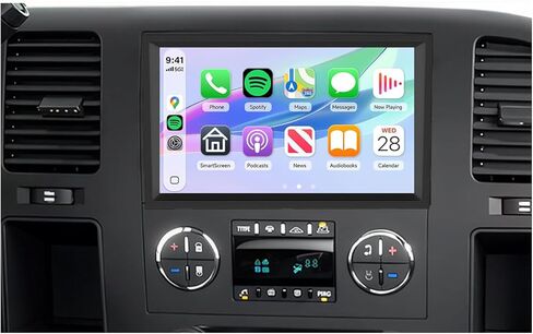 2G+64G 8 inch Car Stereo for Chevrolet Silverado GMC Sierra Yukon 2007-2013, Rimoody Android GPS Navigation Head Unit Radio Replacement with CarPlay Android Auto Multimedia Video Player Backup Camera in Saudi Arabia