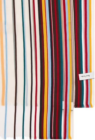 PS Paul Smith WOMEN SCARF SHEER SIG STR,MULTI COLOURED,0 in Saudi Arabia
