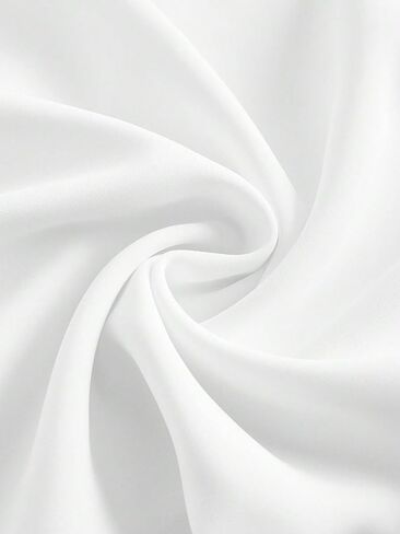 فستان بناتي بأكمام فانوس مكشوف الأكتاف مكشكش وأكمام طويلة فستان أبيض مكشكش لعمر 13-16 سنة in Kuwait