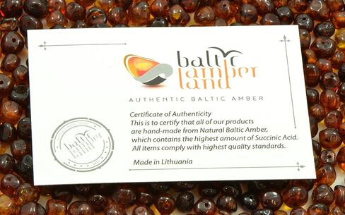 سوار TheNaturalAmber من كهرمان البلطيق للبالغين - خرز باروكي قوس قزح خام 18 سم سوار كهرمان شفاء أصلي لتخفيف الألم والقلق، مجوهرات عنبر طبيعية مصنوعة يدويًا in Saudi Arabia