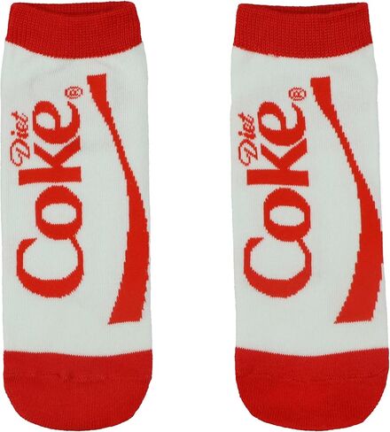 Mad Engine Coke Family Women's Soda Pop Mix and Match No Show Low Cut Ankle Socks 5 Pairs in Saudi Arabia
