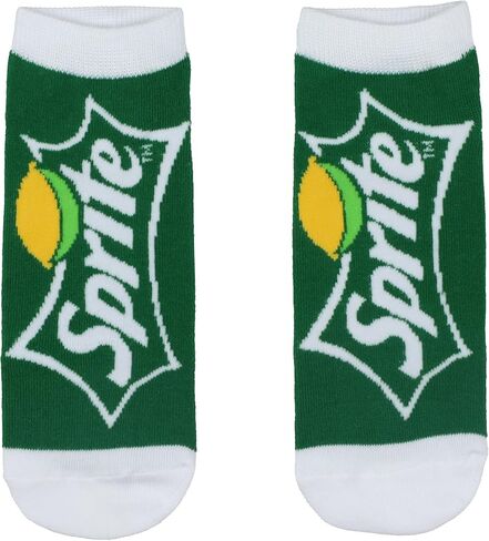 Mad Engine Coke Family Women's Soda Pop Mix and Match No Show Low Cut Ankle Socks 5 Pairs in Saudi Arabia