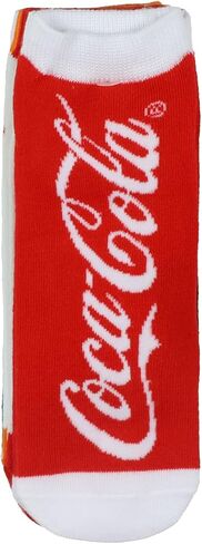 Mad Engine Coke Family Women's Soda Pop Mix and Match No Show Low Cut Ankle Socks 5 Pairs in Saudi Arabia