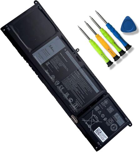 V6W33 بطارية الكمبيوتر المحمول متوافقة مع Dell Inspiron 3510 3511 3515 5310 5410 5415 5418 5510 5515 5518 Latitude 3320 3420 3520 Vostro 3510 3511 3515 5510 5410 Series Tn70c G91j0 15v 15v in Kuwait