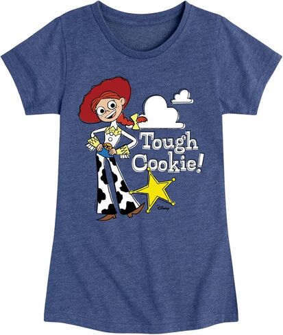 Disney - Toy Story - Jessie Tough Cookie - Toddler & Youth Girls Short Sleeve Graphic T-Shirt in Saudi Arabia