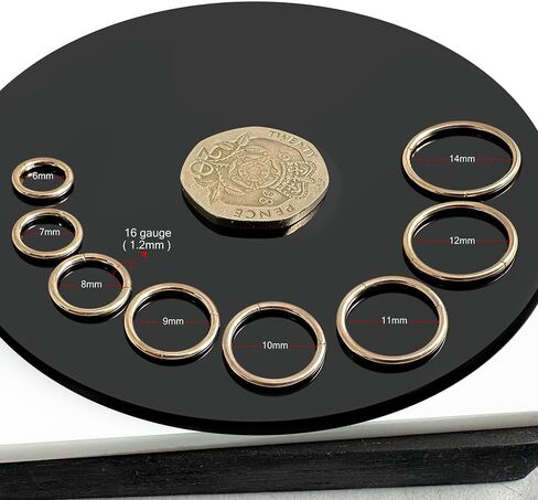 16 Gauge (1.2mm) 316L Surgical Steel Hinged Clicker Segment Ring, Cartilage, Helix, Tragus, Piercing Jewelry in Saudi Arabia