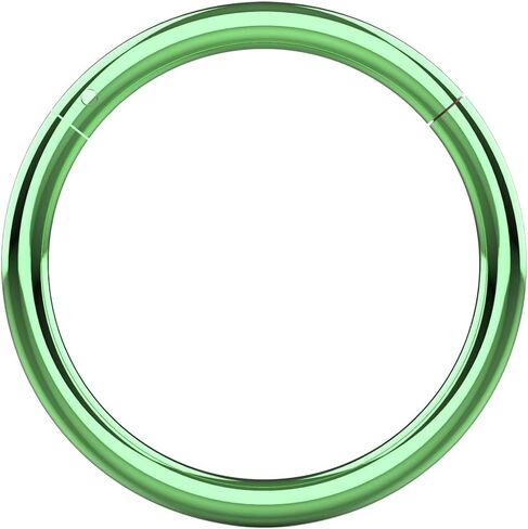 16 Gauge (1.2mm) 316L Surgical Steel Hinged Clicker Segment Ring, Cartilage, Helix, Tragus, Piercing Jewelry in Saudi Arabia