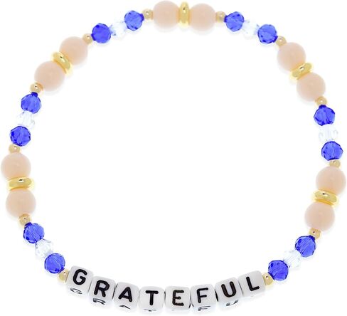 Initial Mom Colorful Beaded Stretch Bracelets for Women, Handmade Stackable Little Word Bracelet Fashion Jewelry Gift. in Saudi Arabia