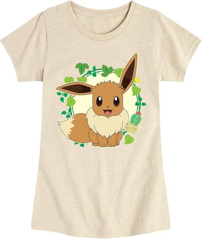 Pokémon - Eevee Leaves - Youth Girls Short Sleeve T-Shirt in Saudi Arabia