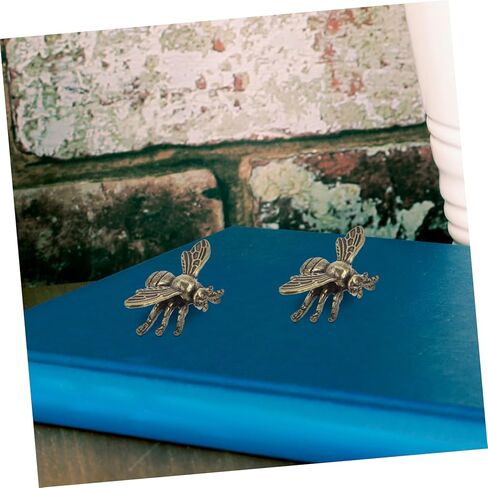 3Pcs Retro Brass Bee Statues Decorative Brass Bee Figurines for Home and Desk Decor Unique Decor for Living Room Accessories Bee-Shaped Statues in Saudi Arabia