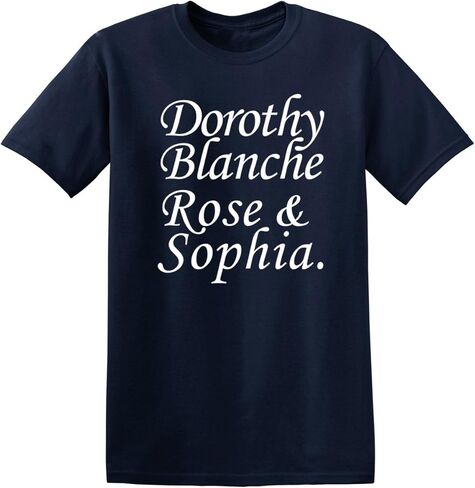 Golden Girls Names Shirt for Men and Women - Funny 80s Sitcom TV T-Shirt in Saudi Arabia