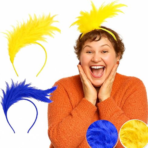 Feather Headbands for Women – Flapper Feather Headdress Set for 1920s Party, Masquerade Costume, Carnival or Bird in Saudi Arabia
