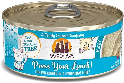 Weruva Wet Cat Food, The Chicken Lounge Paté Variety Pack, 3oz Can, Pack of 12 in Saudi Arabia