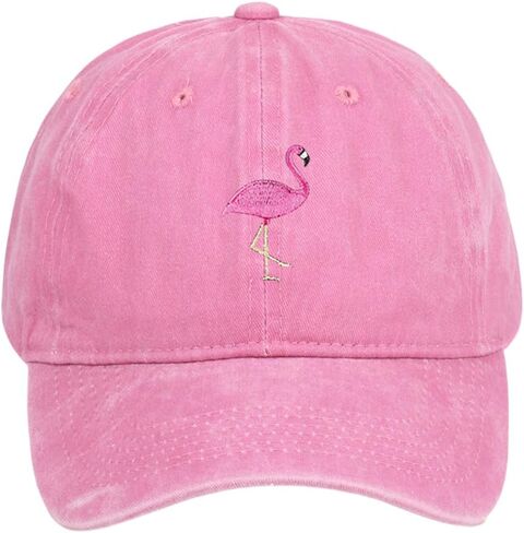 Unisex Fashion Embroidered Hat Vintage Washed Cotton Baseball Cap Adjustable Headwear in Saudi Arabia