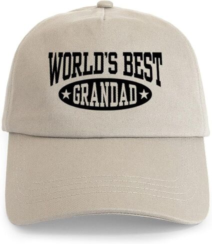 قبعة بيسبول فريدة من نوعها قابلة للتعديل من CafePress World's Best Grandad Cap in Kuwait