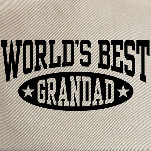 قبعة بيسبول فريدة من نوعها قابلة للتعديل من CafePress World's Best Grandad Cap in Kuwait