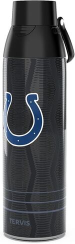 Tervis Venture Water Bottle NFL® New England Patriots - Full Speed Triple Walled Insulated Tumbler Travel Cup Keeps Drinks Cold & Hot, 26oz, Stainless Steel in Kuwait
