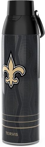 Tervis Venture Water Bottle NFL® New England Patriots - Full Speed Triple Walled Insulated Tumbler Travel Cup Keeps Drinks Cold & Hot, 26oz, Stainless Steel in Kuwait