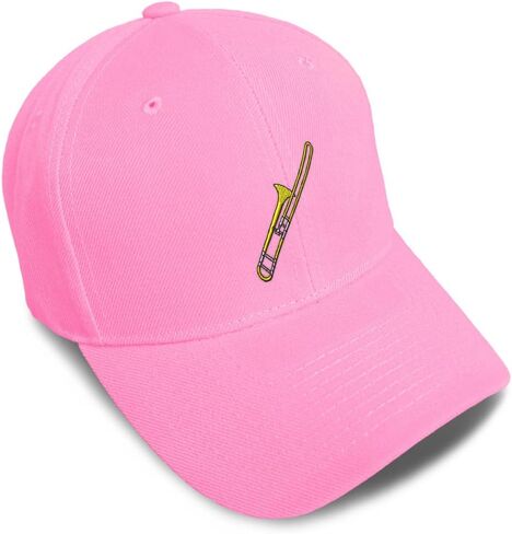 Custom Baseball Caps for Men & Women Embroidered Trombone Embroidery Ladies & Men Baseball Hats Acrylic in Saudi Arabia