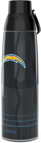 Tervis Venture Water Bottle NFL® New England Patriots - Full Speed Triple Walled Insulated Tumbler Travel Cup Keeps Drinks Cold & Hot, 26oz, Stainless Steel in Kuwait