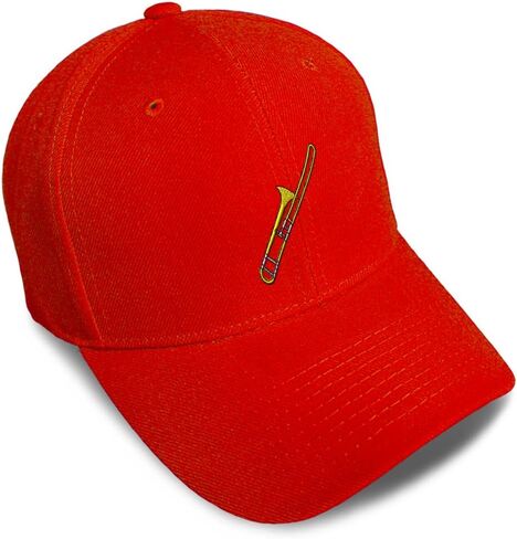 Custom Baseball Caps for Men & Women Embroidered Trombone Embroidery Ladies & Men Baseball Hats Acrylic in Saudi Arabia